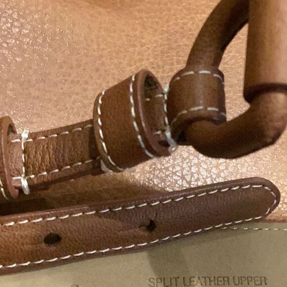 Talbots Equestrian Brown Split Leather Belt Size Small - Picture 10 of 12